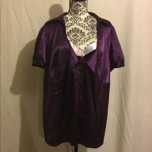 Torrid size 3 NWT satin purple